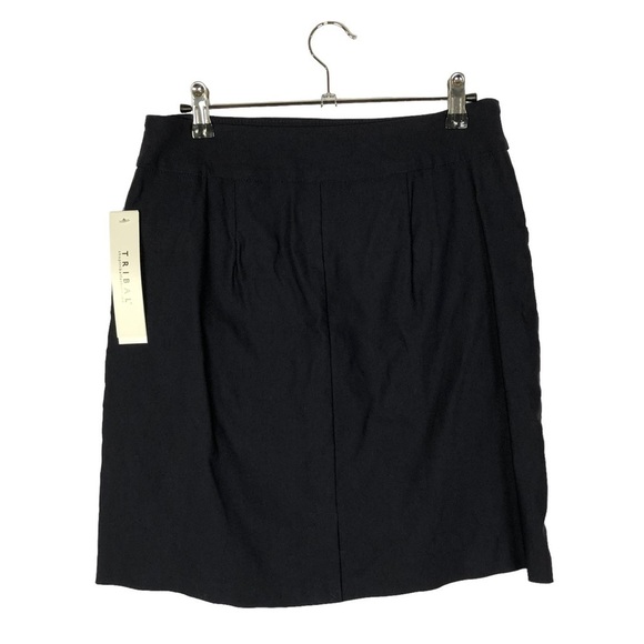 Tribal Navy Blue Pull On Stretch Golf Skort 4 - Picture 3 of 4